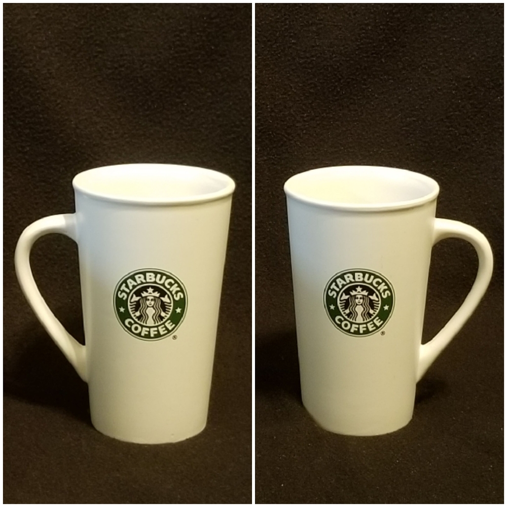 Starbucks 14oz Green & White Logo Mug in GUC - Picture 4 of 6